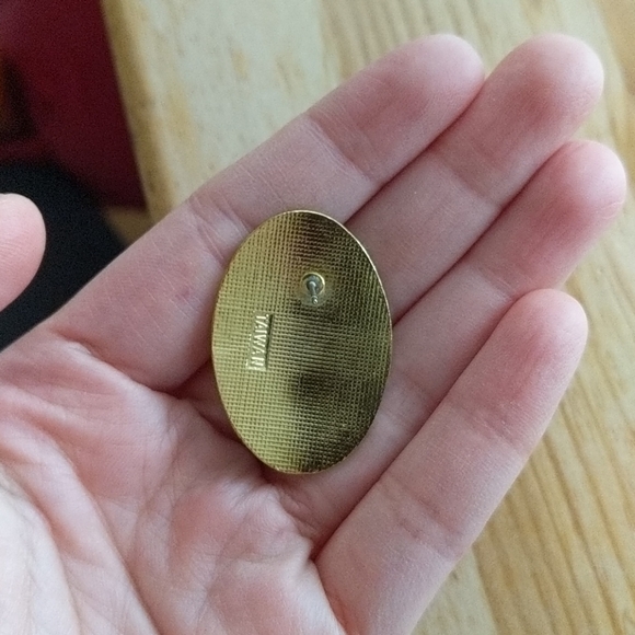 Cloisonne Geese Earrings - Picture 5 of 6